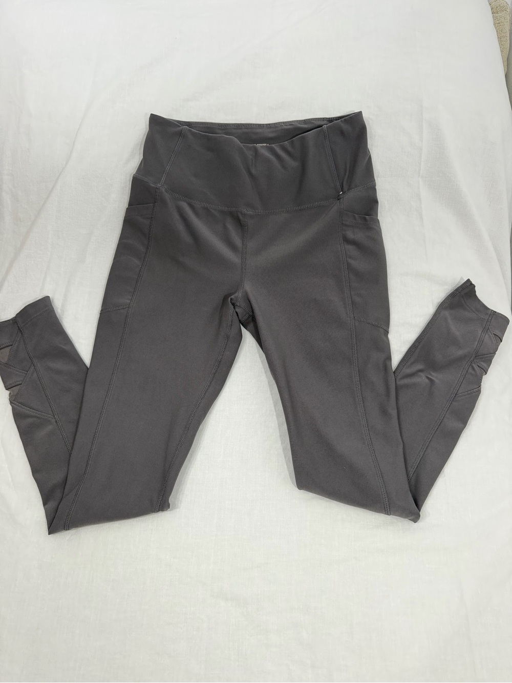 3/$30 Mondetta Dark Slate Gray High-Waist Leggings with Side Pockets size S
